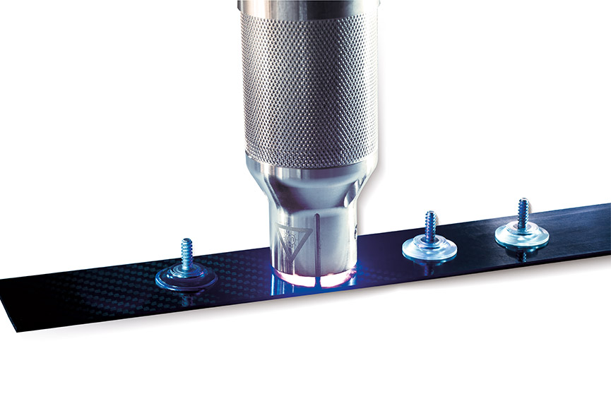 Sistema de unión con adhesivos ONSERT® – Fijación rápida y segura de elementos de fijación con adhesivos de curado por luz
